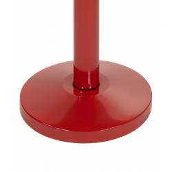 Poste separador rojo con cinta extensible 3