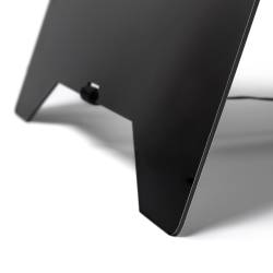 CABALLETE PIZARRA DE ALUMINIO NEGRO 2