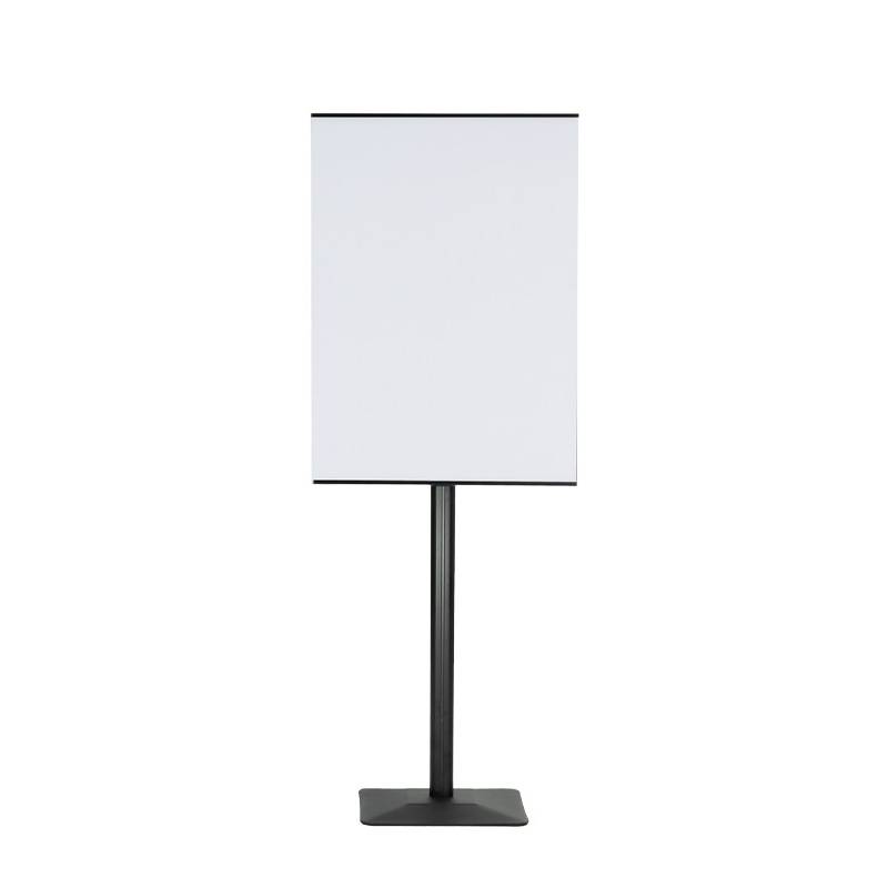 Atril portagráfica o portamenú negro para cartel 50x70 cm