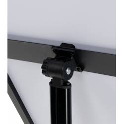 Atril portagráfica o portamenú negro para cartel 50x70 cm 7