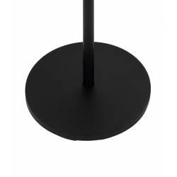 Porta menú o portagráficas negro con base redonda5