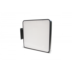 BANDEROLA LUMINOSA PARA FACHADA CUADRADA DE 60cm