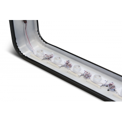 BANDEROLA LUMINOSA PARA FACHADA CUADRADA DE 60cm 3