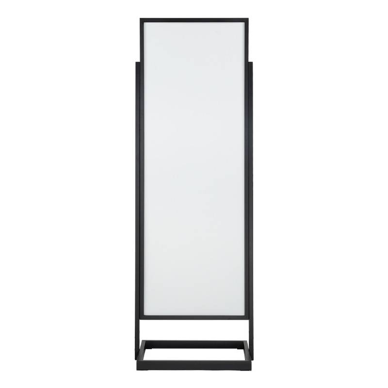 Marco con base para cartel de 505 x 1398mm en material rigido