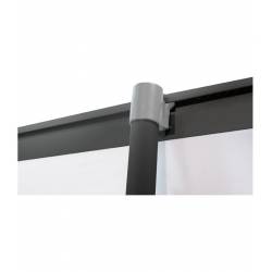 ROLL UP NEGRO 85 x 206 cm REMATES CROMADOS 7