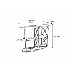 Mostrador Pop Up Magnético  ESQUEMA