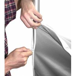 Display curvo para textil de 526x230 cm REMATE TELA