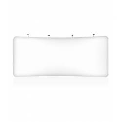 Display curvo para textil de 526x230 cm