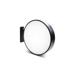 BANDEROLA LUMINOSA REDONDA PARA FACHADA