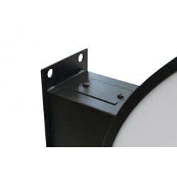 BANDEROLA LUMINOSA REDONDA PARA FACHADA 3