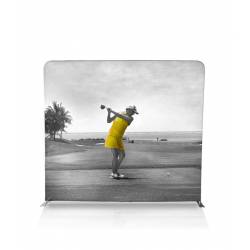 Display para textil de 247 cm de ancho x 225 cm de alto