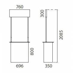 Promotor mostrador de cartón 3
