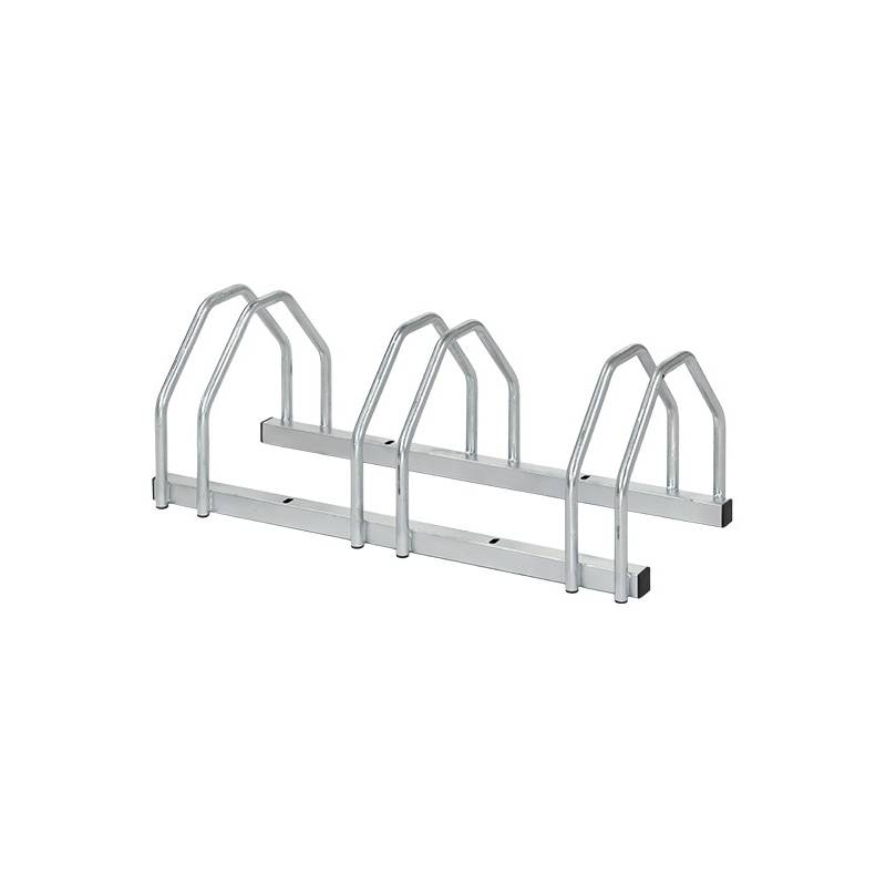 Parking para 3 bicicletas en acero galvanizado