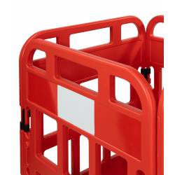 VALLA DE SEGURIDAD MODULAR PLEGABLE 7