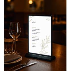 PORTAMENU RETROILUMINADO PARA DIN A4 2