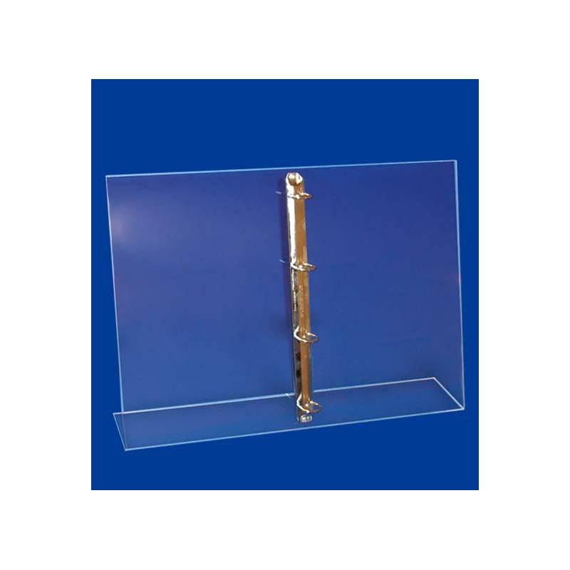 Portacatálogos con anillas