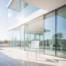 SILLON IMITACION RATAN BLANCO