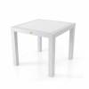 MESA CUADRADA IMITACION RATTAN COLOR BLANCO 3