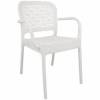 SILLON APILABLE IMITACION RATTAN  BLANCO