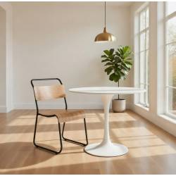 Silla apilable en madera contrachapada de abedul 2