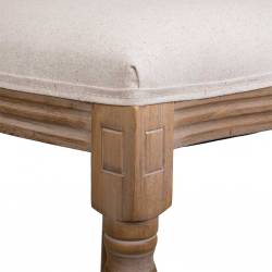 TABURETE ALTO DE MADERA ASIENTO TAPIZADO Y RESPALDO DE REJILLA 8