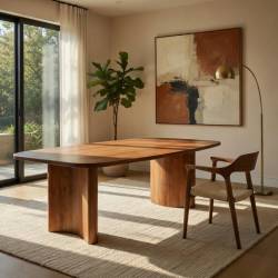 MESA DE 240 cm EN MADERA DE ACACIA SUGERENCIA 2