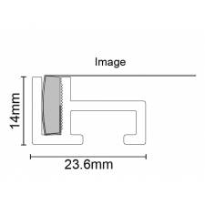 Texfix frame 14 mm perfiles 3 metros