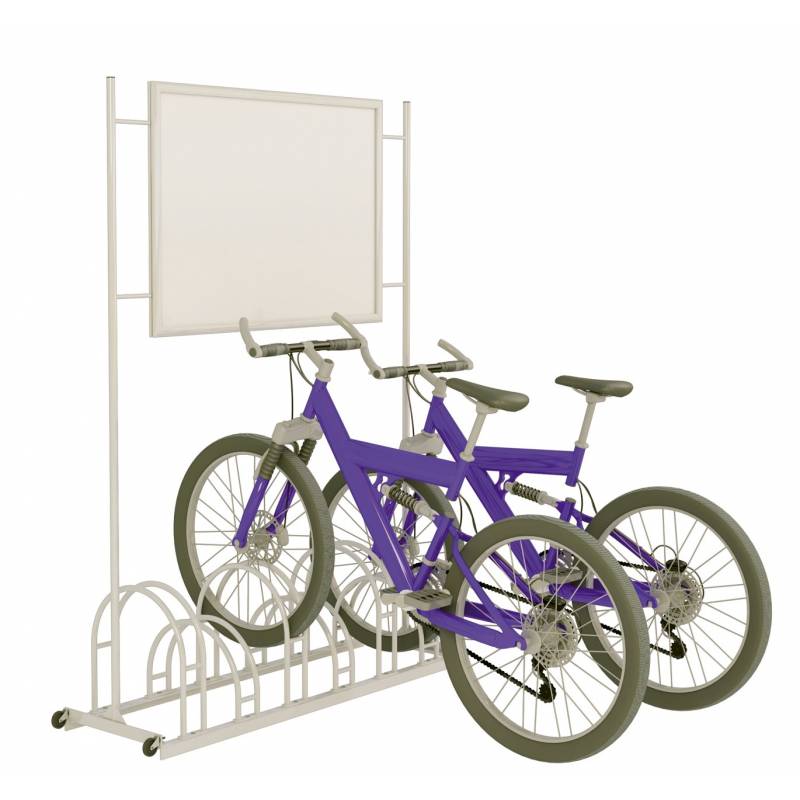 Soporte / Parking para bicicletas con marco