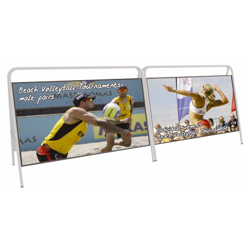 Caballete de 120 cm de ancho por 87,2 cm de alto