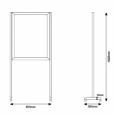 Marco con pie y ruedas SINTRA