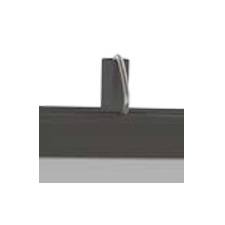 Roll Up 85 x 206 cm aluminio Negro ALTEA