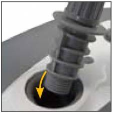 BANNER DE EXTERIOR 90 x 190 cm KIEL detalle base