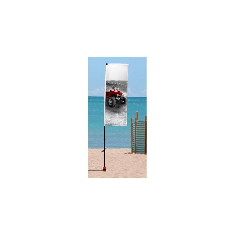Beach banner de 3 a 4,72 metros