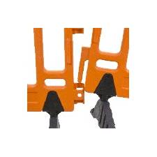 Valla separadora enganche entre vallas