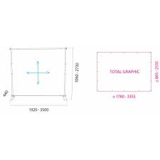 VILLAMOURA XXL hasta 3500x2730 mm medidas