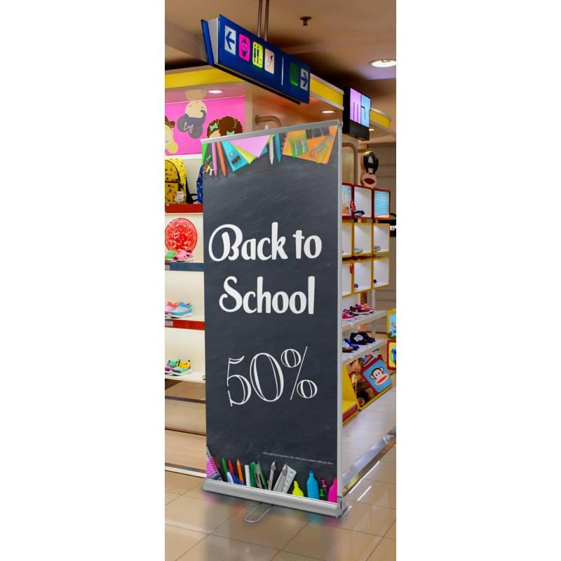 ROLL UP 125 x 206 cm. DOBLE CARA