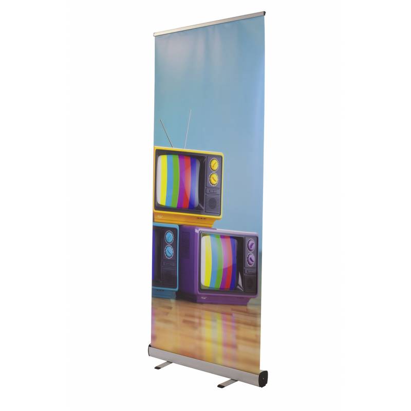 Roll up de 85 cm de ancho y barra oculta