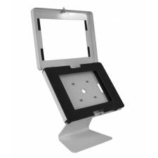 SOPORTE METALICO DE SOBREMESA PARA TABLET o iPAD DETALLE DE APERTURA