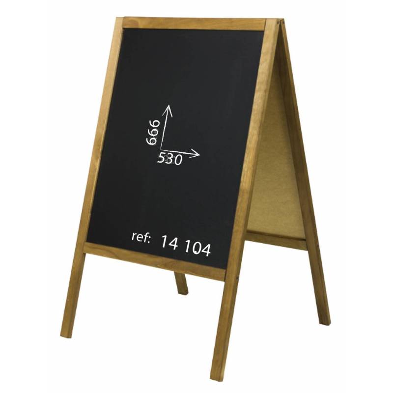 CABALLETE PIZARRA DE 100x60 CM