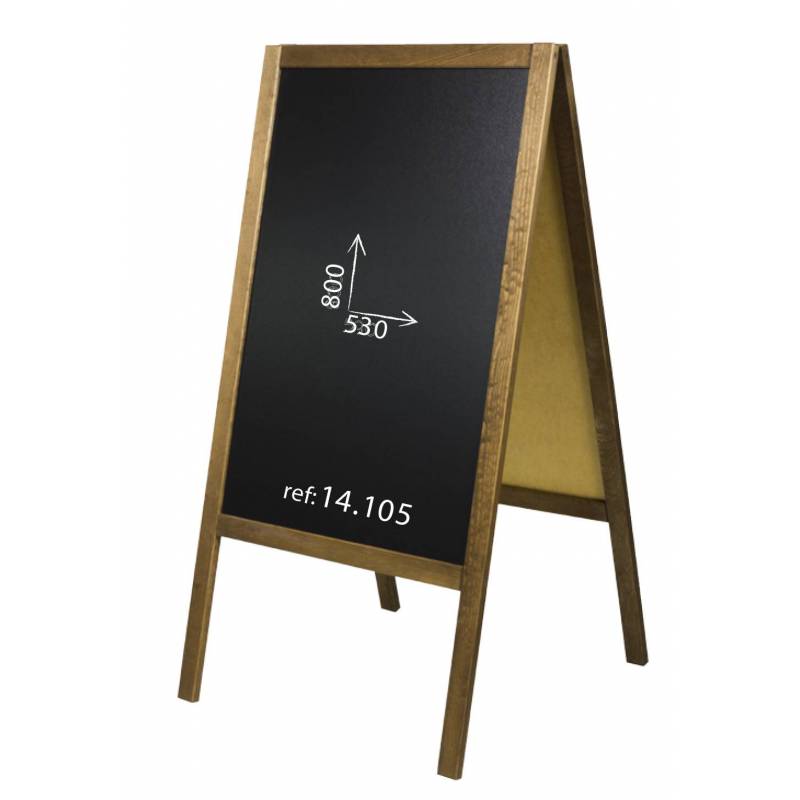 CABALLETE PIZARRA DE 118x61 CM