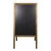 CABALLETE PIZARRA DE 118x61 CM vista frontal