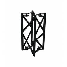 Truss cuadrado negro de 30 x 15 x 15 cm
