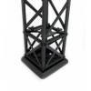 Base para Truss cuadrado negro ejemplo de uso, cubo y tramo NO incluido