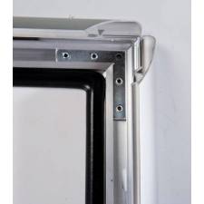 Caballete de aluminio impermeable marco click con junta estanca