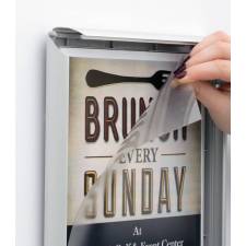 Marco económico para DIN A4 incluye plástico protector