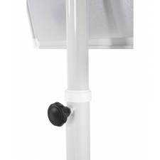 Pizarra Magnética con ruedas ajustable en altura