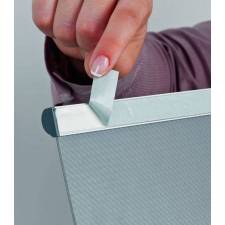 Sistema de información y directorios para puertas o paredes autoadhesivo