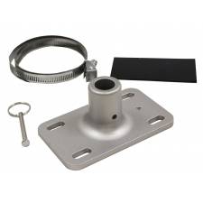 Mástil para farola zapata y brida