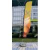 Flying banner con pie PARAMO 360cm