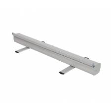 Roll Up 100 x 206 cm. en aluminio detalle de las patas